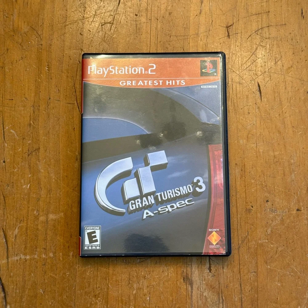 Gran Turismo 3 A-Spec for Sony 2 - Black Case
